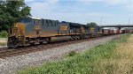 CSX 3392 leads W088 west.